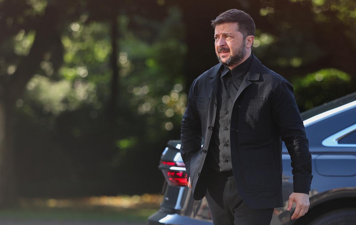 Volodimir Zelenski, ukrajinski predsednik, Ukrajina | Za danes ima Zelenski predvideno še srečanje z voditelji Nemčije, Francije, Italije, Poljske in Združenega kraljestva. | Foto Reuters