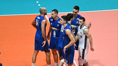 Branilci naslova brez težav premagali Belgijce, v glavnih vlogah še naprej tudi Slovenci