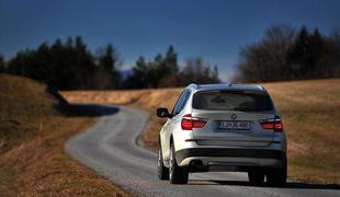 Jeseni nov vstopni model BMW-ja X3 s pogonom na zadnji kolesi