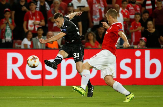 Domen Črnigoj je po skoraj 100 nastopih v prvi švicarski ligi in v Evropi le dočakal selektorjev klic. | Foto: Reuters