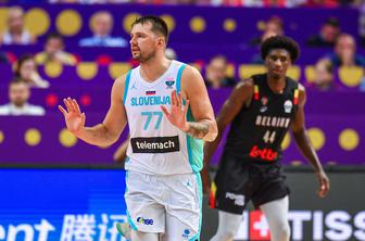 Luka Dončić zablestel s trojnim dvojčkom, Izraelci presenetili Francoze