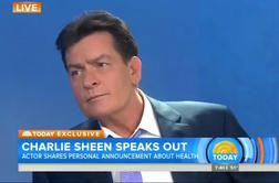 Charlie Sheen: Res je, sem HIV-pozitiven