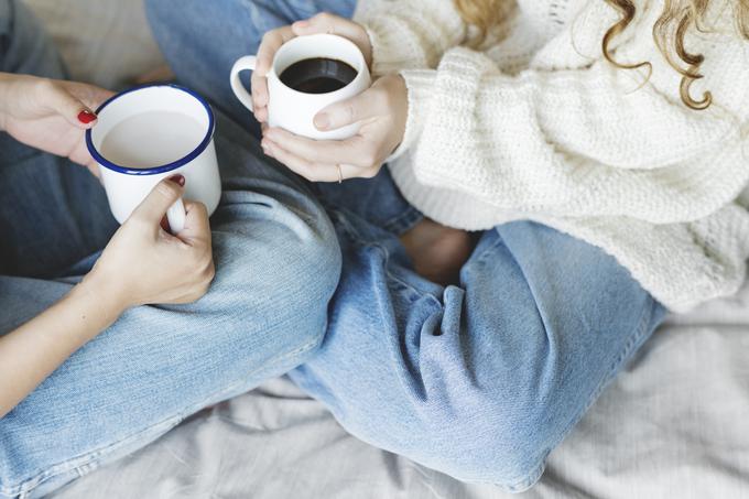 puloverji, ženska, kava | Foto: 