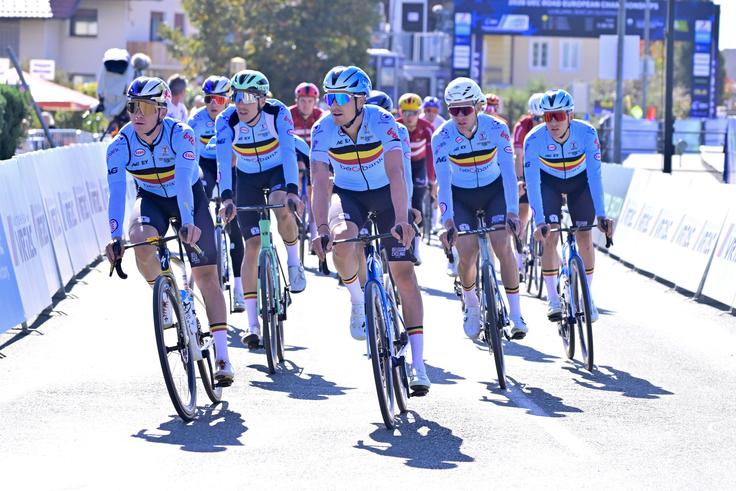 Belgijci na ogledu trase EP. | Foto: Guliverimage