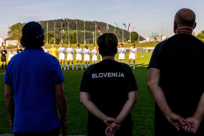 Slovenske nogometne reprezentantke so nezadovoljne z odnosom Nogometne zveze Slovenije do njih. | Foto: Vid Ponikvar