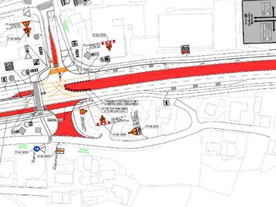 Na delu Celovške ceste v Ljubljani spremenjena prometna ureditev
