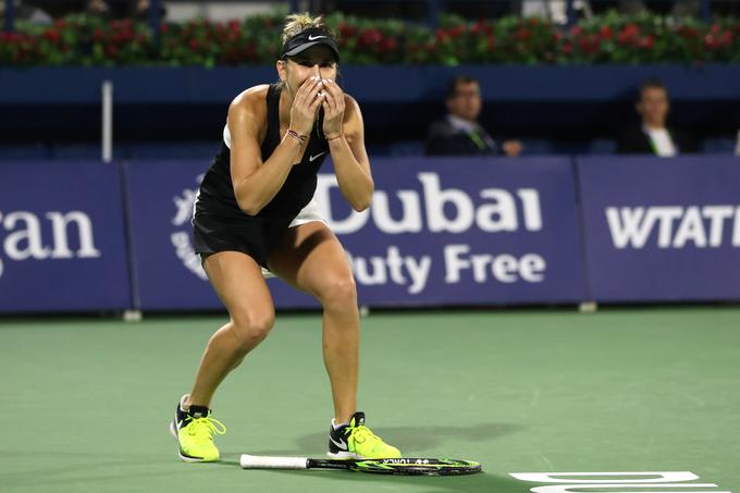 Belinda Benčič je dobila turnir v Dubaju. | Foto: Reuters