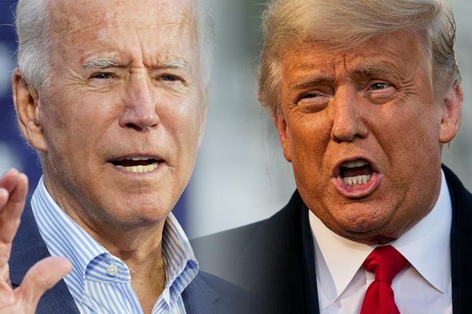 Joe Biden, Donald Trump | Bodo letošnje ameriške predsedniške volitve ponovitev spopada med Joejem Bidnom in Donaldom Trumpom iz leta 2020? O tem bodo odločale strankarske volitve, ki se začenjajo v Iowi. | Foto Guliverimage