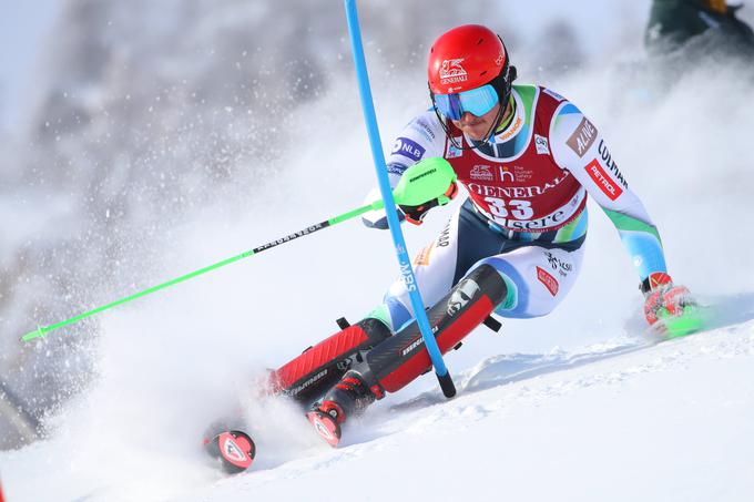Štefan Hadalin je na prvem slalomu sezone ostal brez točk svetovnega pokala. | Foto: Guliverimage/Vladimir Fedorenko