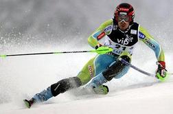Orkanski veter nad slovenske slalomiste