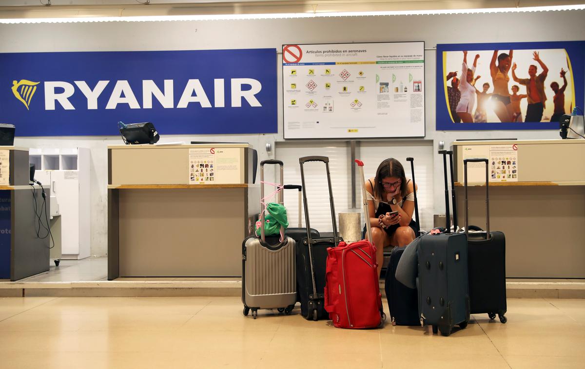 Ryanair, stavka, odpoved poleta | Foto Reuters