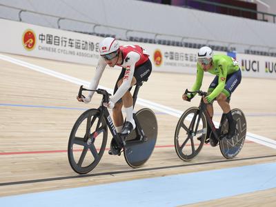 Peterlin v Perthu na velodromu do petega mesta v svetovnem pokalu