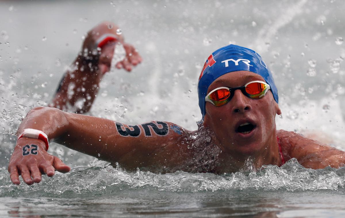 Francozi, plavanje | Foto Reuters
