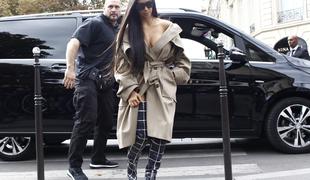 Kim Kardashian zaradi ropa v Parizu odpustila glavnega varnostnika