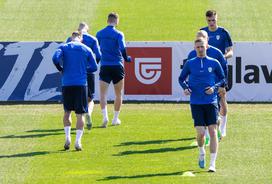 Trening Slovenska nogometna reprezentanca Brdo