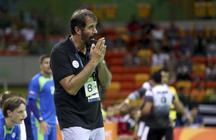 Veselin Vujović nestrpno pričakuje četrtfinalno tekmo proti Dancem. | Foto: Reuters
