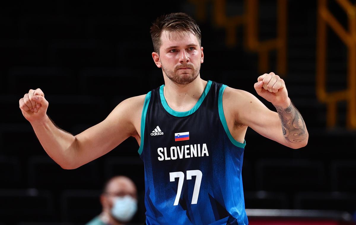 Luka Dončić | Luka Dončić je bil izbran v prvo peterko olimpijskega turnirja v Tokiu. | Foto Reuters