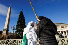 Vatikan, božično drevo