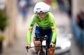 Maruša Tereza Šerkezi ob debiju na cestnem EP do šestega mesta