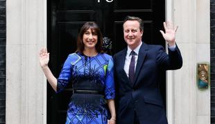 Oblikovalka, ki jo je srednješolska romanca pripeljala na Downing Street