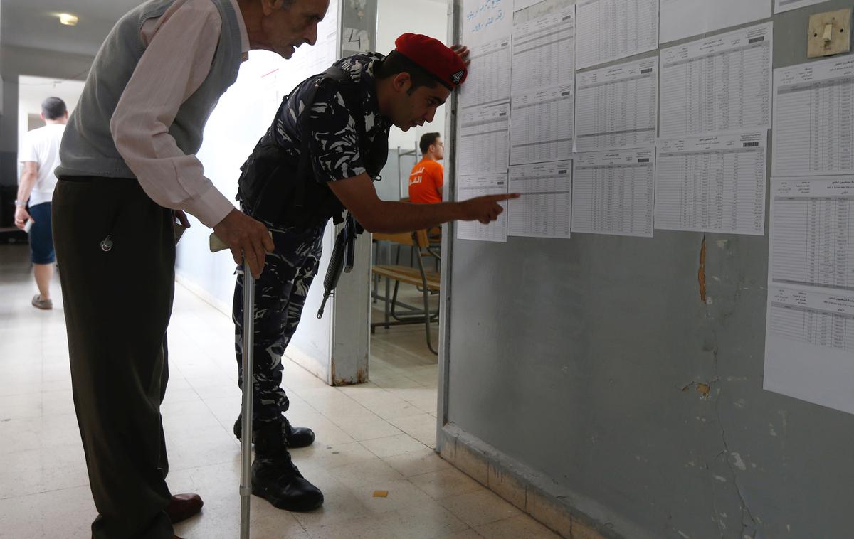 Libanon volitve | Foto Reuters