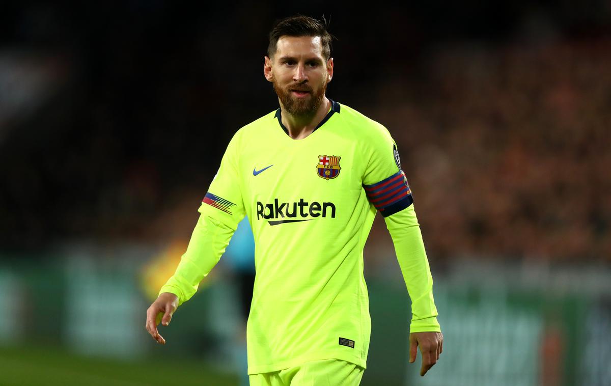 Lionel Messi | Lionel Messi je s 106. zadetkom v ligi prvakov za Barcelono v posebni statistični rubriki prehitel Cristiana Ronalda. | Foto Guliver/Getty Images