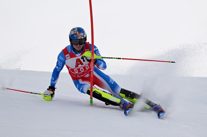 Clement Noel Gurgl 2024 | Clement Noel je odlično opravil s prvo vožnjo v avstrijskem Gurglu. | Foto Reuters