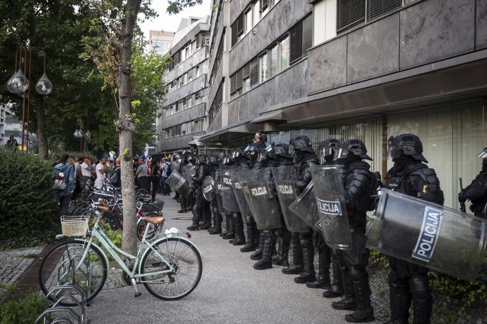 Protest nasprotnikov pogojev PCT v Ljubljani dne 29.9.2021 | Foto Bojan Puhek