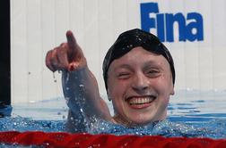Ameriška najstnica še naprej podira rekorde, Phelps spet na stopničkah 