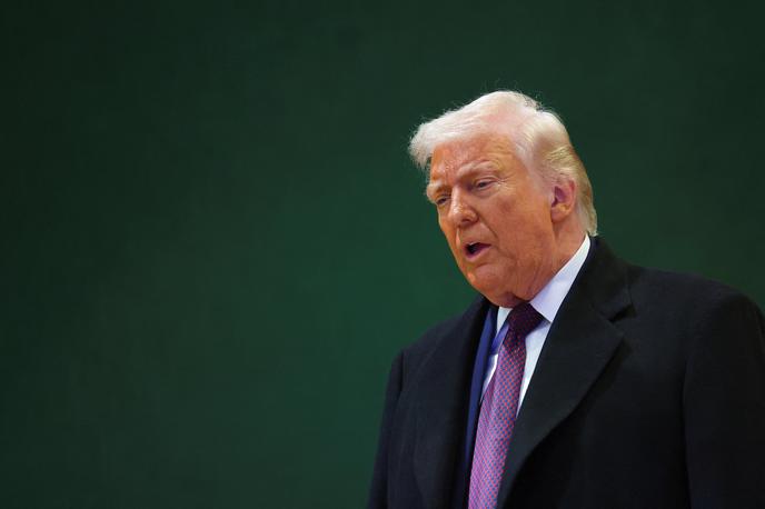Donald Trump | Trump je sicer priznal, da imajo evropske države v lasti znatno količino ameriških državnih vrednostnih papirjev. | Foto Reuters
