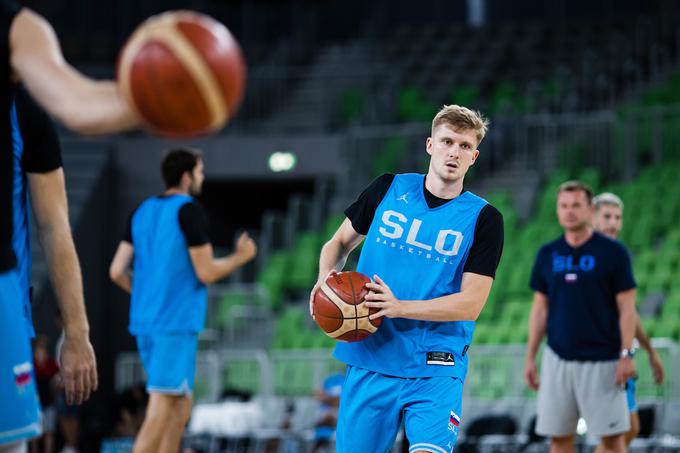 Luka Rupnik je lani nastopal na Slovenijo na EuroBasketu, na svetovnem prvenstvu pa ga ne bo. | Foto: Grega Valančič/Sportida