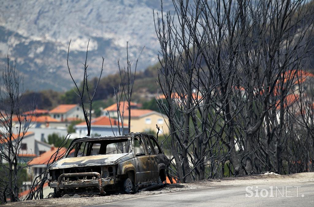 hrvaška, požar