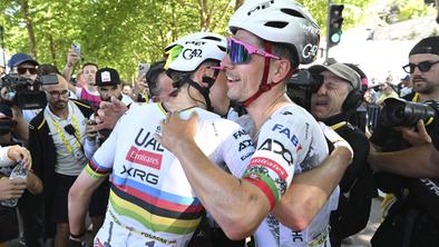 Ganljive besede Pogačarja ob Almeidinem odstopu s Toura