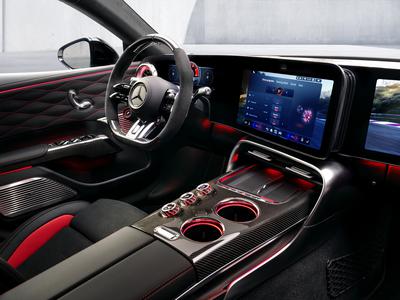 Električni AMG GT 4-vrata: kokpit kot komandni center za vozno dinamiko