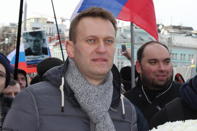 Aleksej Navalni | Ruska policija je ta konec tedna pridržala več sto ljudi, ki so se udeležili spontanih shodov v spomin Navalnega.  | Foto Guliverimage