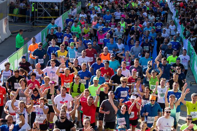 Maraton 2019 | V nedeljo je na ljubljanskih ulicah teklo več kot 13 tisoč tekačev. | Foto Sportida