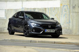 Honda civic 1,5 sport – vsebinski preobrat za naskok na vrh