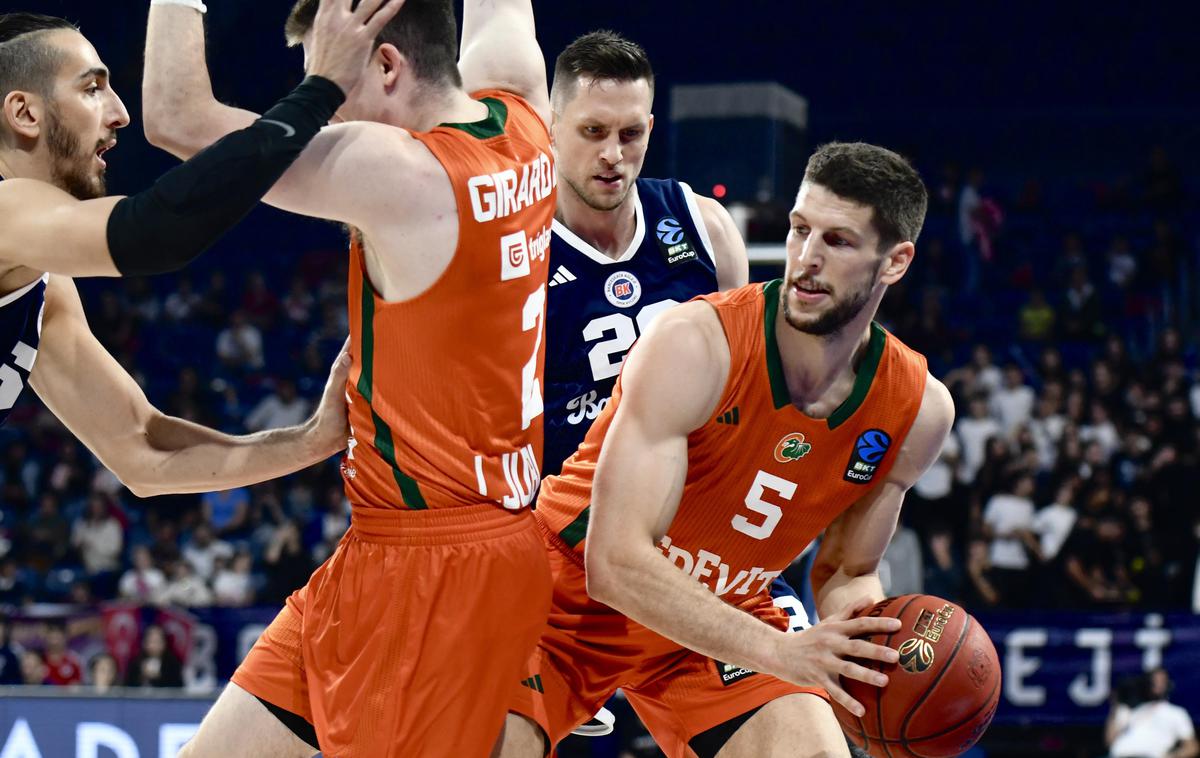 Bahcesehir Cedevita Olimpija | Košarkarji Cedevite Olimpije so na gostovanju pri Bahčešehirju izgubili. | Foto Tine Ružič/Cedevita Olimpija