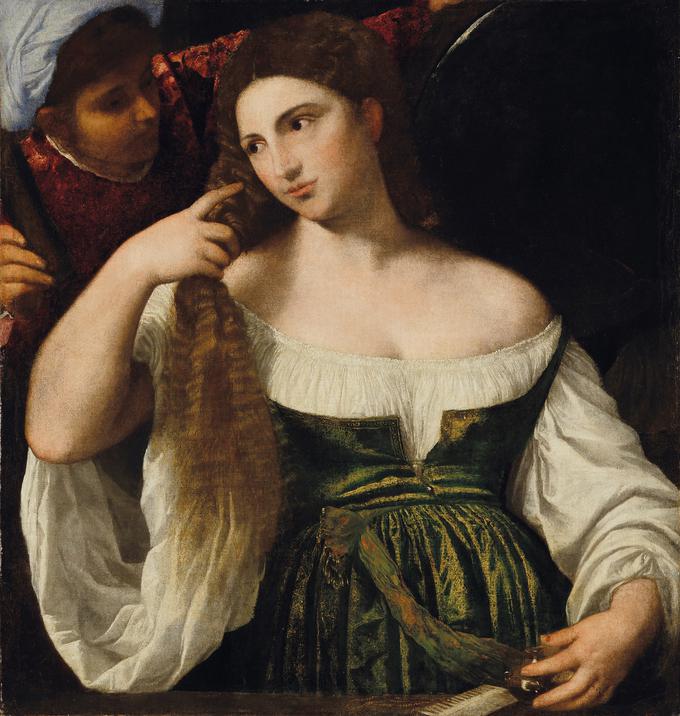 Tizian velja za enega od najpomembnejših slikarjev italijanske renesanse. Njegovo delo Diana in Actaeon so leta 2009 prodali za več kot 70 milijonov dolarjev. Na fotografiji je Tizianova slika, ki je razstavljena v Narodni galeriji. | Foto: Narodna galerija