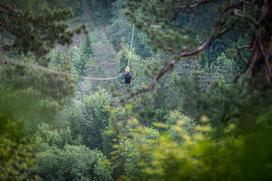 Zipline dolinka