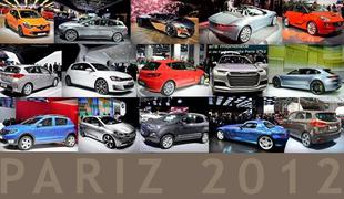 Avtosalon Pariz 2012 - glavne zvezde