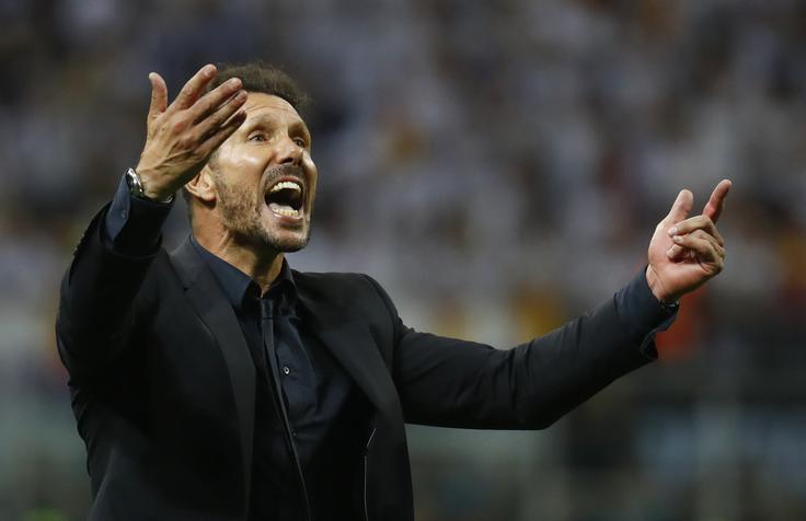 Diego Simeone ni pričakoval tako visokega poraza. | Foto: Reuters