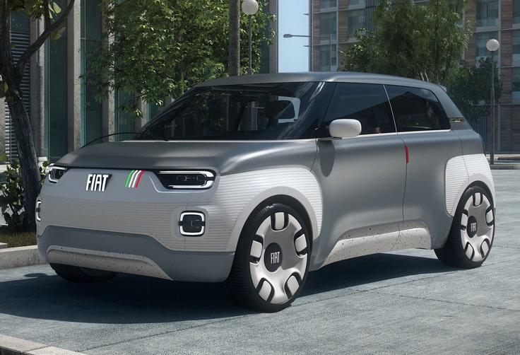 Koncept centoventi iz leta 2019, ki napoveduje prihodnost fiat pande. | Foto: Fiat