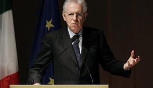 Monti je prepričan, da je varčevanje Italije rešilo evro