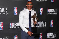 Westbrook pričakovano MVP lige NBA