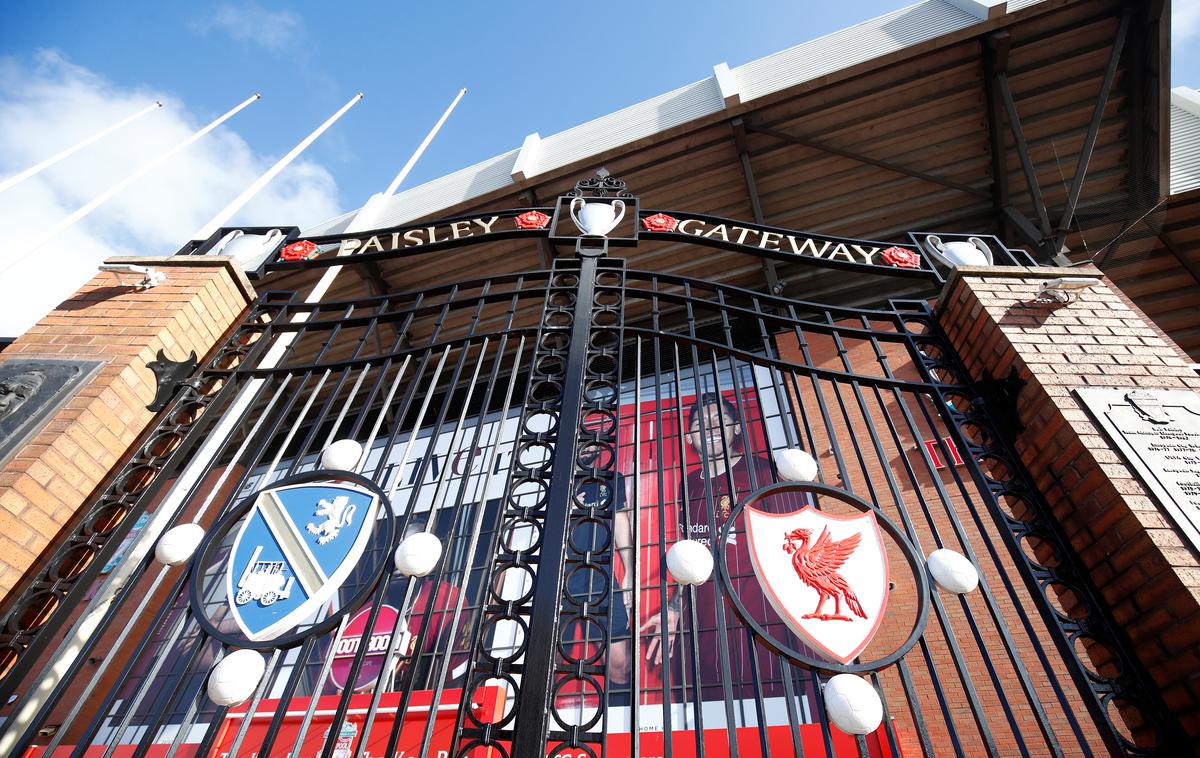Liverpool | Vrata Anfielda bodo vsaj do začetka aprila zaprta za obiskovalce. | Foto Reuters