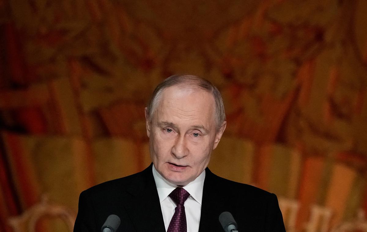 Vladimir Putin | Čeprav uradni načrt Putinovega leta še ni bil predstavljen, je najverjetnejša poti skozi Turčijo in Srbijo. | Foto Reuters