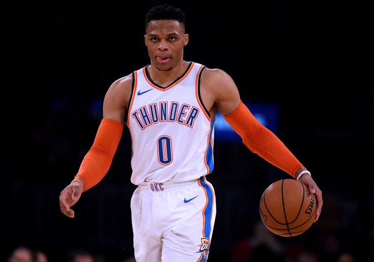 Najboljše predstave je nudil pri Oklahoma City Thunder. | Foto: Gulliver/Getty Images