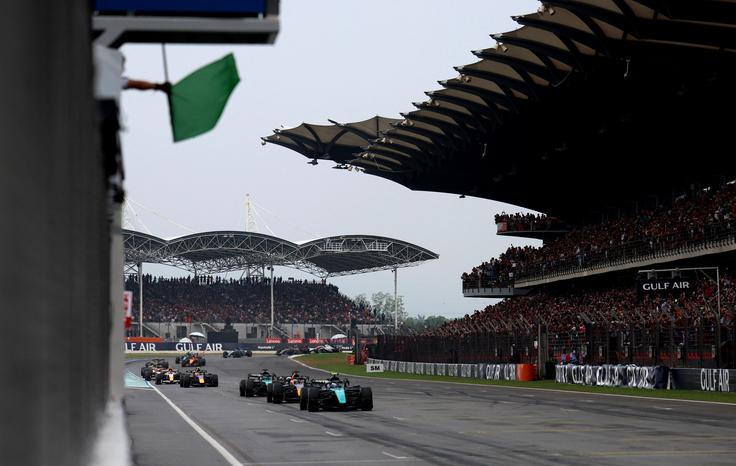Sepang leteči štart Kimi Antonelli | Foto: Reuters