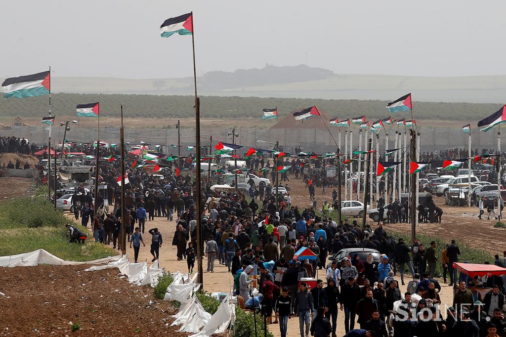 protesti v Gazi